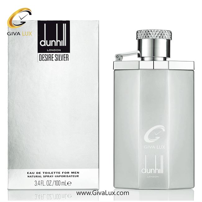  ادو تویلت مردانه دانهیل اورجینال مدل Dunhill Desire Silver | دیزایر سیلور حجم  100 میل